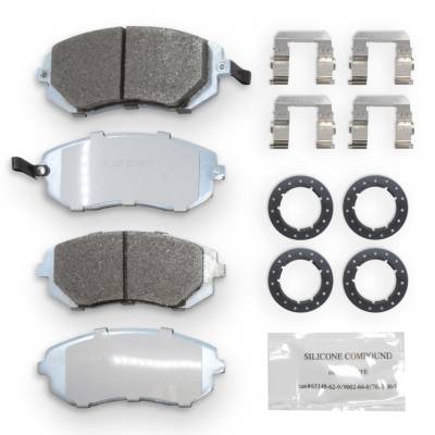 NRS Brakes - NRS Brakes NS929 Disc Brake Pad Set for Saab Subaru 2.0/2.5/3.0