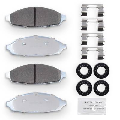 NRS Brakes - NRS Brakes NS931 FRONT Disc Brake Pad Set for Ford/Lincoln/Mercury 4.6