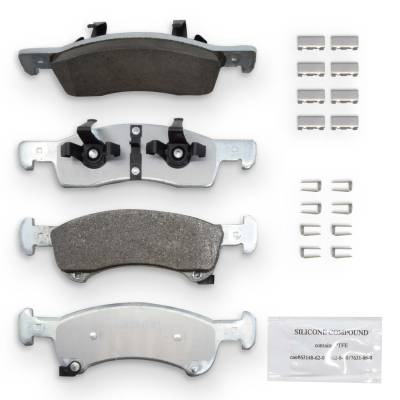 NRS Brakes - NRS Brakes NS934 FRONT Disc Brake Pad Set for Ford/Lincoln 4.6/5.4