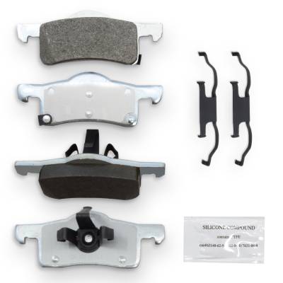 NRS Brakes - NRS Brakes NS935 REAR Disc Brake Pad Set for Ford/Lincoln 5.4