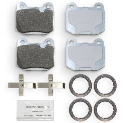 NRS Brakes - NRS Brakes NS961 REAR Disc Brake Pad Set for INFINITI Mitsubishi Nissan/Subaru
