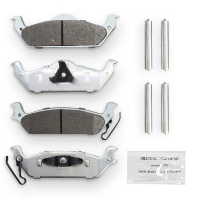 NRS Brakes - NRS Brakes NS963 REAR Disc Brake Pad Set for 03-04 Dodge Dakota 3.7 3.9 4.7 5.9