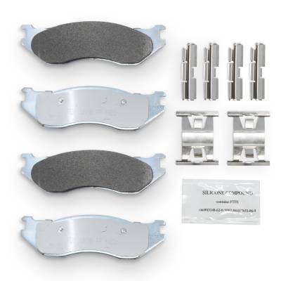 NRS Brakes - NRS Brakes NS966A Disc Brake Pad Set for Dodge 3.7 4.7/5.7 5.9