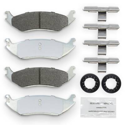 NRS Brakes - NRS Brakes NS967 Rear Disc Brake Pad Set for Chrysler/Dodge/Jeep & Ram