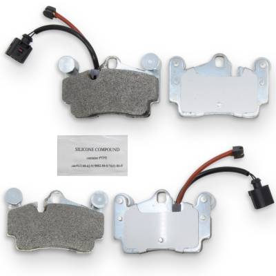 NRS Brakes - NRS Brakes NS978 REAR Disc Brake Pad Set for Audi Porsche Volkswagen