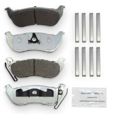 NRS Brakes - NRS Brakes NS981 REAR Disc Brake Pad Set for Ford Jeep & Mercury