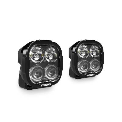 Vision X Lighting - Vision-X DURA2-DL4CBKIT Dura2 4-LED Driving Light Kit