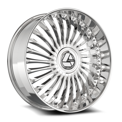 Azara - Azara Wheel AZX-103 28x9.5 BLANK 15mm Chrome AZX-1032895BL15C