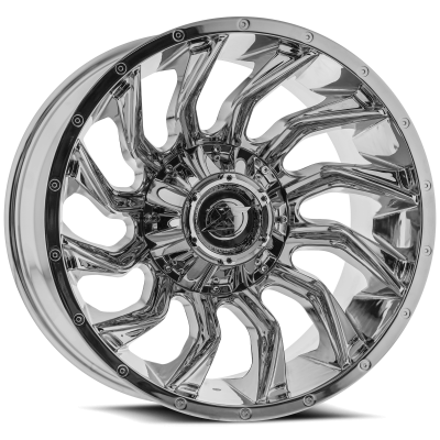 XF Off-Road - XF Off-Road Wheel XF-224 20x9 5x5.0 5x5.5 12mm Black XF-224209051271397+12GBM