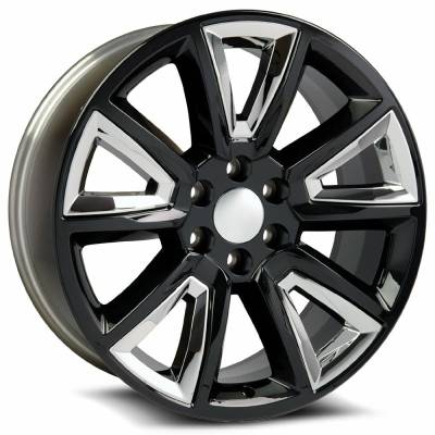 O.E. Revolution - O.E. Revolution Wheel C08 22x9 6x5.5 31mm Gloss Black C08-2290655+31GBBIS