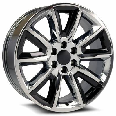 O.E. Revolution - O.E. Revolution Wheel C08 24x10 6x5.5 31mm Chrome C08-2410655+31CBIS