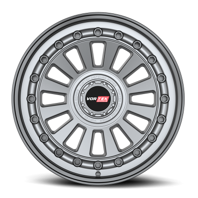 Vortek - Vortek Wheel VRD-702 17x9 5x5.0 5x5.5 -12mm Gunmetal 70217943-12MGMBL