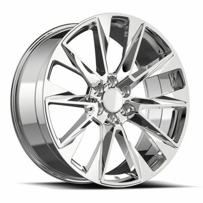 O.E. Revolution - O.E. Revolution Wheel C14 24x10 6x5.5 30mm Chrome C14-24105030NC