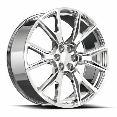 O.E. Revolution - O.E. Revolution Wheel C19 22x9 6x5.5 28mm Chrome C19-2295028NC