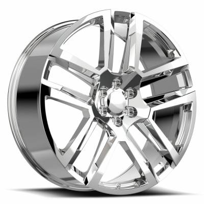 O.E. Revolution - O.E. Revolution Wheel C32 22x9 6x5.5 31mm Chrome C32-2295031NC