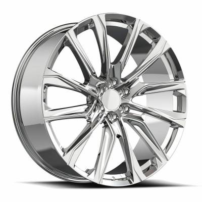 O.E. Revolution - O.E. Revolution Wheel CAD34 22x9 6x5.5 31mm Chrome CAD34-2295031NC