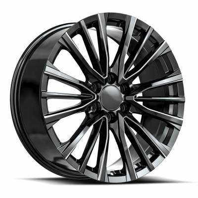 O.E. Revolution - O.E. Revolution Wheel CAD36 24x10 6x5.5 31mm Black/Machined CAD36-24105031GBM