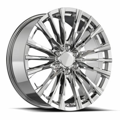 O.E. Revolution - O.E. Revolution Wheel CAD36-24105031NC CAD36 24x10 6x5.5 31mm Chrome