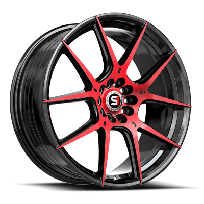 Spec-1 - Spec-1 Wheel SP-71 17x8 5x4.5 5x120 42mm Black/Red SP-711783842BMR