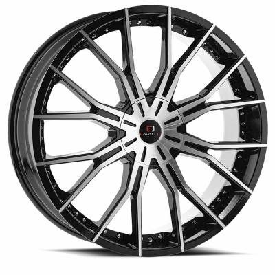 Cavallo - Cavallo CLV-36208551081143+35BM CLV-36 Wheel 20x8.5 5x4.25 5x4.5 35mm Black