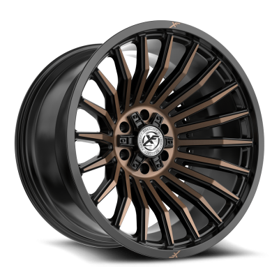 XF Off-Road - XF Off-Road Wheel XF-231 17x9 5x5.0 5x5.5 12mm Black XF-23117904312SBMZDT