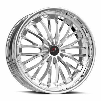Cavallo - Cavallo Wheel CLV-42 18x8 5x100/4.5 35mm Chrome CLV-42188051001143+35NC