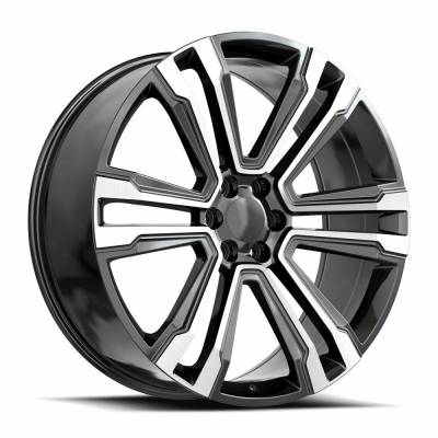 O.E. Revolution - O.E. Revolution G10-2290655+24GBM G10 22x9 6x5.5 24mm Black/Machined