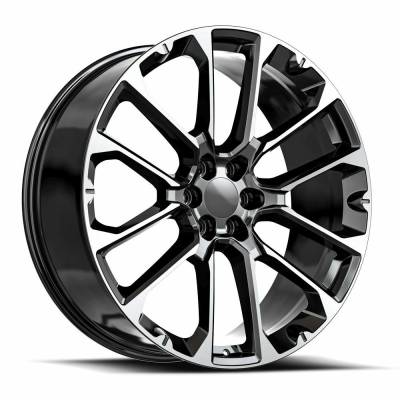 O.E. Revolution - O.E. Revolution Wheel G40 22x9 6x5.5 31mm Gloss Black & Machined G40-2295031BM
