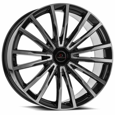 Cavallo - Cavallo Wheel CLV-47 20x8.5 5x112/4.5 35mm Black CLV-47208551121143+35BM