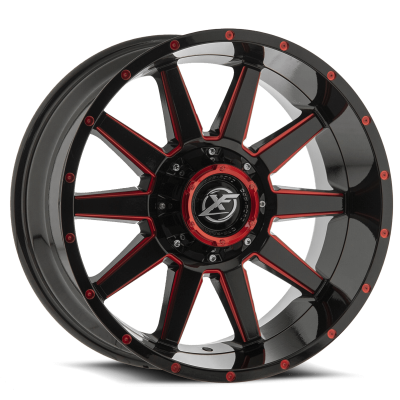 XF Off-Road - XF Off-Road Wheel XF-219 17x9 6x135/5.5 12mm Black XF-219179061351397+12GBRM
