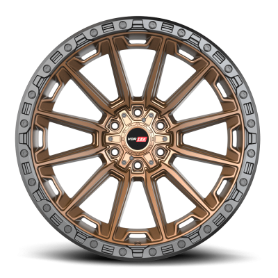 Vortek - Vortek Wheel VRD-601 17x9 6x135/5.5 0mm Matte Bronze w/Black Ring 601179570MZBR