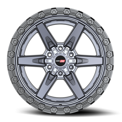 Vortek - Vortek Wheel VRD-602 17x9 6x135/5.5 -12mm Titanium 60217957-12MTBR