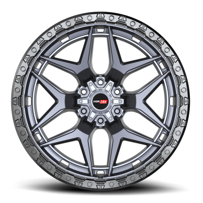 Vortek - Vortek Wheel VRD-603 17x9 6x135/5.5 -12mm Titanium 60317957-12MTBR