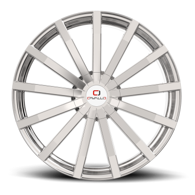 Cavallo - Cavallo Wheel CLV-52 18x8 5x100/4.5 35mm Chrome CLV-52188051001143+35NC