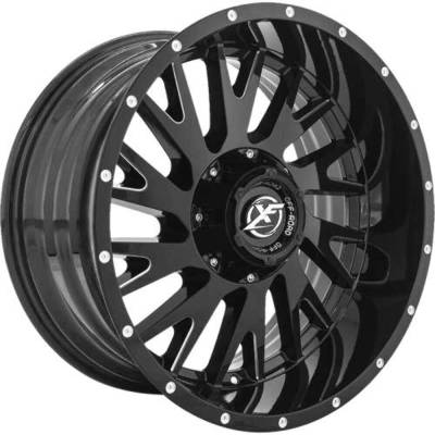 XF Off-Road - XF Off-Road Wheel XF-221201051397150-24GBML XF-221 20x10 5x5.5/150 -24mm Black