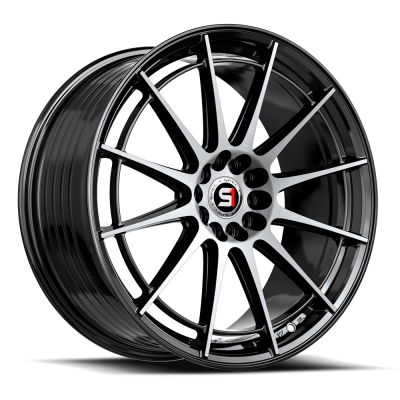 Spec-1 - Spec-1 SP-641882334BM SP-64 Wheel 18x8 5x100/4.5 34mm Gloss Black/Machined
