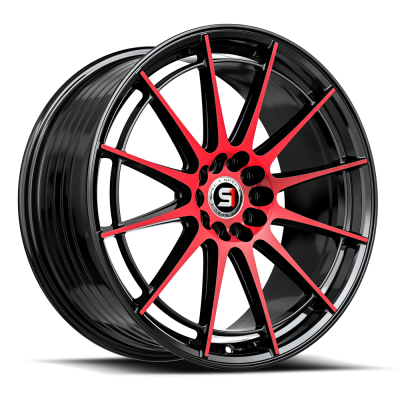 Spec-1 - Spec-1 SP-641892338BMR SP-64 Wheel 18x9 5x100/4.5 38mm Black/Red