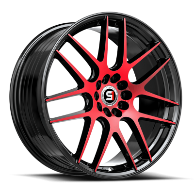 Spec-1 - Spec-1 Wheel SP-65 17x8 4x100/4.5 42mm Black/Red SP-65178942BMR