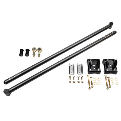 Wehrli Custom Fabrication - Wehrli WCF100850 Red Traction Bar Kit 60" GM 2500HD RCLB/CCSB/EC Red