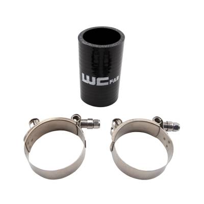 Wehrli Custom Fabrication - Wehrli WCF207-114 1.75" ID x 3.5" Long Silicone Boot & Clamp Kit