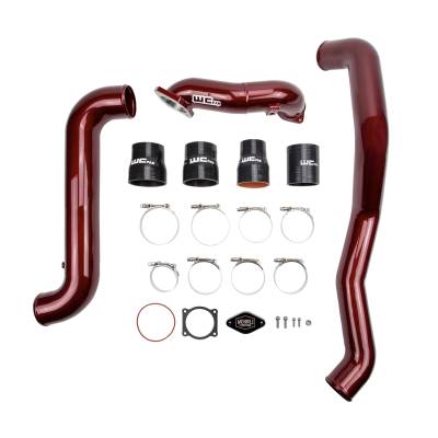 Wehrli Custom Fabrication - Wehrli WCF100409-GB Gloss BLK High Flow Bundle Kit Stage-1 for 11-16 Duramax LML