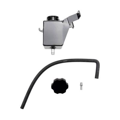 Wehrli Custom Fabrication - Wehrli WCF100224-GB Auxiliary Coolant Tank Kit for 20-25 Duramax L5P Gloss Black