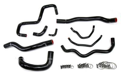 HPS Performance - HPS 57-1513-BLK Black Coolant Hose Kit for Mazda 06-07 Mazdaspeed 6 2.3L Turbo
