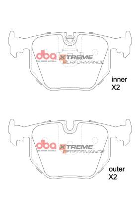 Disc Brakes Australia - Disc Brakes Australia DB1397XP Disc Brake Pad Set