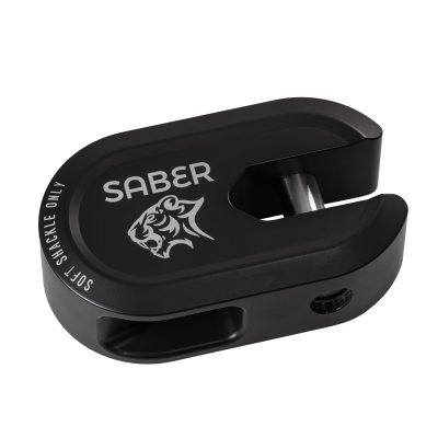 Mile Marker - Mile Marker SBR-AWSSCBLK 7075 Alloy Winch Shackle Short Cerakote Black