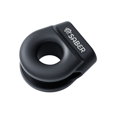 Mile Marker - Mile Marker SBR-SWT2CBLK 6061 Aluminium Spliced Winch Thimble Cerakote Black