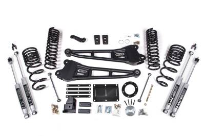 BDS Suspension - BDS Suspension BDS2100H 6" FOX Radius Arm 4" Rear Diesel for 14-18 RAM 2500