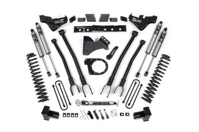 BDS Suspension - BDS Suspension BDS2252FPS FOX 7" 4-Link Lift Kit 23-26 F250/F350 Super Duty 4WD
