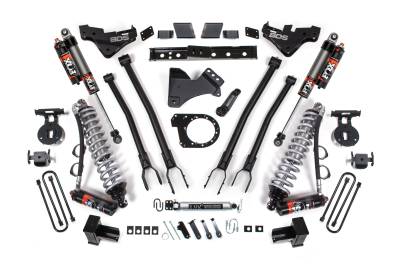BDS Suspension - BDS Suspension BDS2252PES FOX 7" 4-Link Lift Kit 23-26 F250/F350 Super Duty 4WD