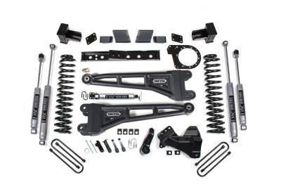 BDS Suspension - BDS Suspension BDS2258FPE FOX 7" Radius Arm Lift Kit for 23-26 F250/F350 SRW 4WD